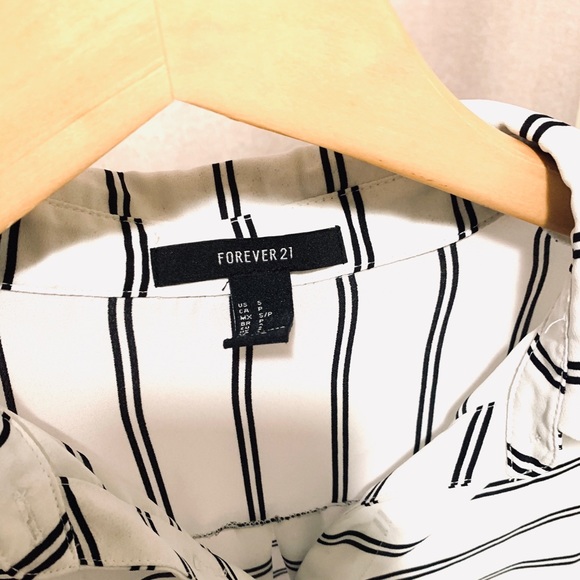 Forever 21 Stripes Blouse - Picture 2 of 2